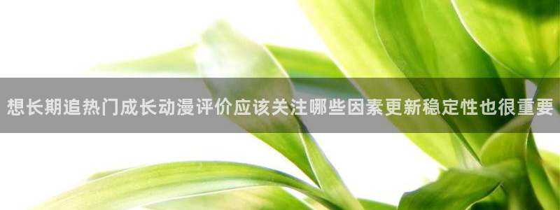 韩漫漫画怎么看:想长期追热门成长动漫评价应该关注哪些因素更新稳定性也很重要配图